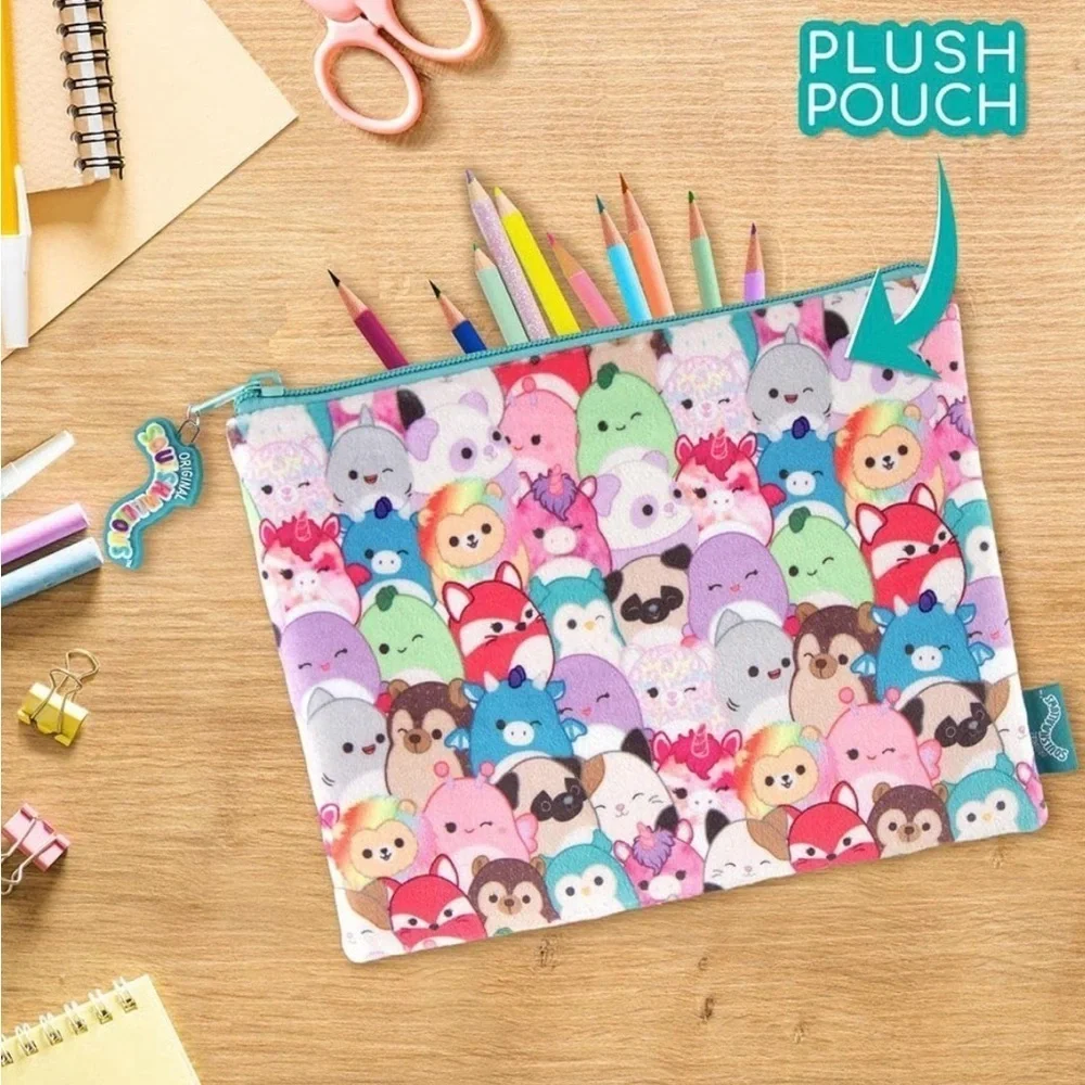 Squishmallows - Plush Pouch - All Characters NWT
